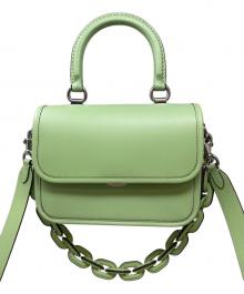 COACH（コーチ）の古着「ローグ トップ ハンドルバッグ」｜グリーン