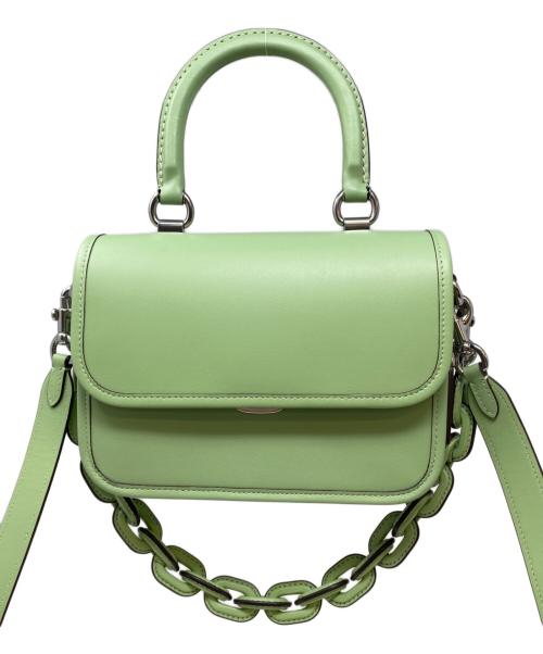 COACH（コーチ）COACH (コーチ) ローグ トップ ハンドルバッグ グリーンの古着・服飾アイテム