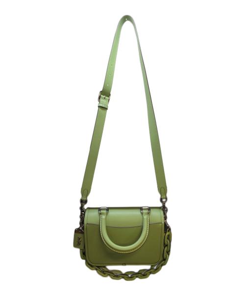 COACH（コーチ）COACH (コーチ) ローグ トップ ハンドルバッグ グリーンの古着・服飾アイテム