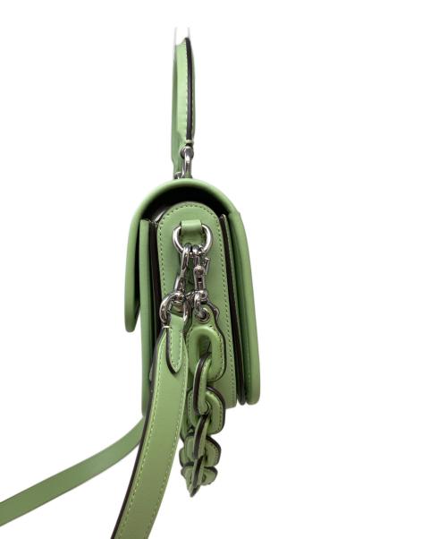 COACH（コーチ）COACH (コーチ) ローグ トップ ハンドルバッグ グリーンの古着・服飾アイテム