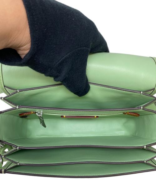 COACH（コーチ）COACH (コーチ) ローグ トップ ハンドルバッグ グリーンの古着・服飾アイテム