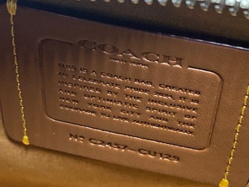 COACH（コーチ）COACH (コーチ) レインボータイダイカーゴトート マルチカラーの古着・服飾アイテム