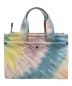COACH (コーチ) レインボータイダイカーゴトート マルチカラー：25000円