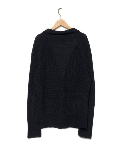 Zanone（ザノーネ）Zanone (ザノーネ) 7ゲージリネンコットン2Bニットジャケット ネイビー サイズ:44の古着・服飾アイテム