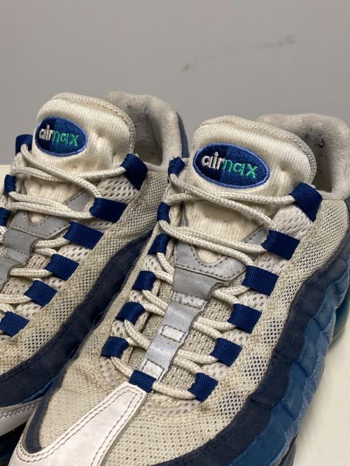 NIKE（ナイキ）NIKE (ナイキ) AIR VAPORMAX 95 / ローカットスニーカー ブルー×グレー サイズ:US8の古着・服飾アイテム
