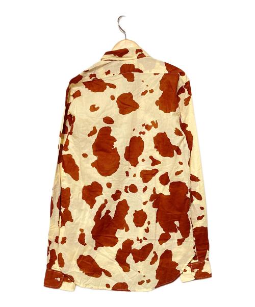 LEVIS VINTAGE CLOTHING（リーバイスヴィンテージクロージング）LEVIS VINTAGE CLOTHING (リーバイスヴィンテージクロージング) アニマル柄ボタンダウンシャツ / 長袖シャツ ブラウン サイズ:Sの古着・服飾アイテム