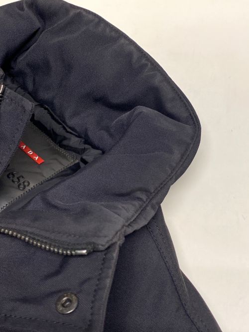 PRADA SPORTS（プラダスポーツ）PRADA SPORTS (プラダスポーツ) テクニカルモジュラーエルボーパッドジャケット ブラック サイズ:50の古着・服飾アイテム