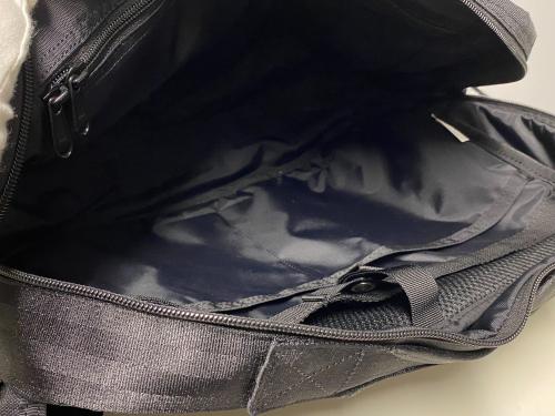 BRIEFING（ブリーフィング）BRIEFING (ブリーフィング) 別注2WAYナイロンショルダーバッグ ブラックの古着・服飾アイテム