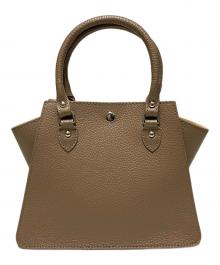 AULENTTI（オウレンティ）の古着「レザーハンドバッグ」｜ベージュ