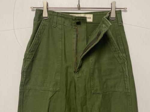 THE SHINZONE（ザ シンゾーン）THE SHINZONE (ザ シンゾーン) BAKER PANTS / コットンベイカーパンツ グリーン サイズ:32の古着・服飾アイテム