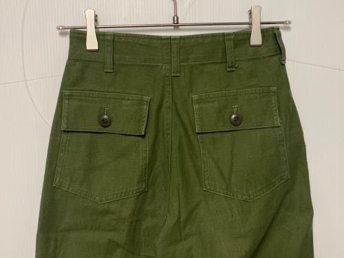 THE SHINZONE（ザ シンゾーン）THE SHINZONE (ザ シンゾーン) BAKER PANTS / コットンベイカーパンツ グリーン サイズ:32の古着・服飾アイテム