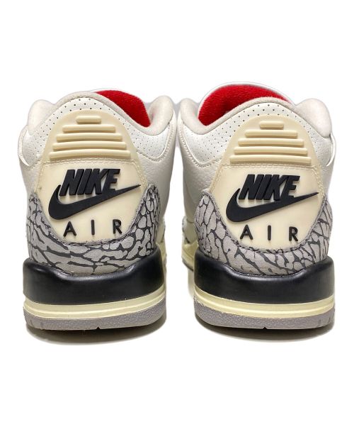 NIKE（ナイキ）NIKE (ナイキ) AIR JORDAN 3 RETRO ホワイト サイズ:US5Yの古着・服飾アイテム