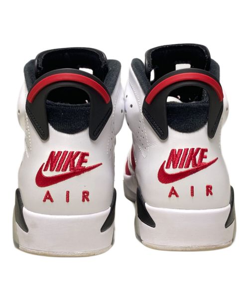 NIKE（ナイキ）NIKE (ナイキ) AIR JORDAN 6 RETRO ホワイト×レッド サイズ:US8.5の古着・服飾アイテム