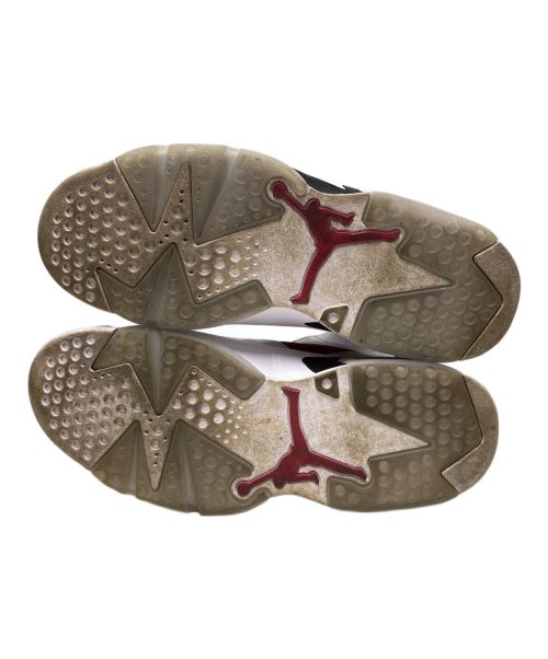 NIKE（ナイキ）NIKE (ナイキ) AIR JORDAN 6 RETRO ホワイト×レッド サイズ:US8.5の古着・服飾アイテム