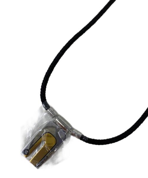 URAG IFMC'S（ウラッグイフミックス）URAG IFMC'S (ウラッグイフミックス) ネックレス ブラック×ゴールドの古着・服飾アイテム