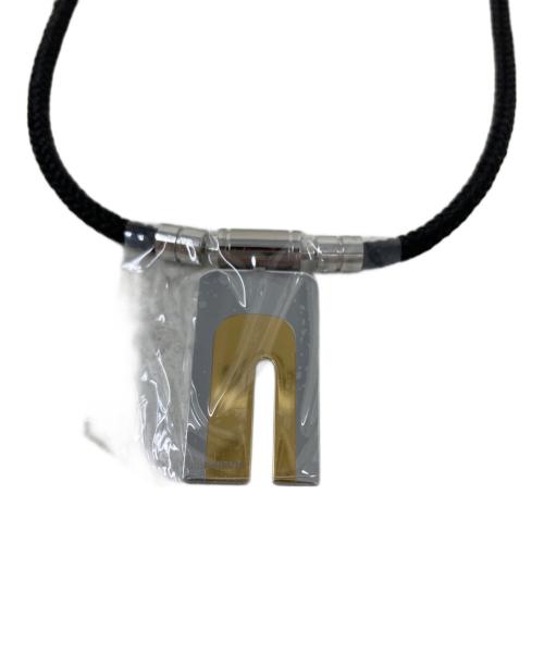 URAG IFMC'S（ウラッグイフミックス）URAG IFMC'S (ウラッグイフミックス) ネックレス ブラック×ゴールドの古着・服飾アイテム