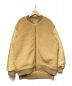 JOHNBULL (ジョンブル) ボアリバーシブルミリタリーMA-1ジャケット ベージュ サイズ:M：8000円
