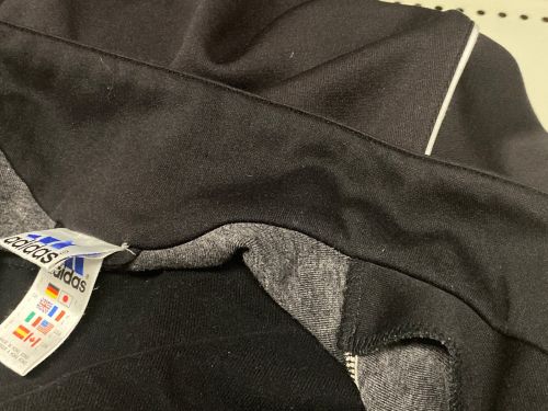 adidas（アディダス）adidas (アディダス) 90's トラックジャケット ブラック サイズ:Lの古着・服飾アイテム