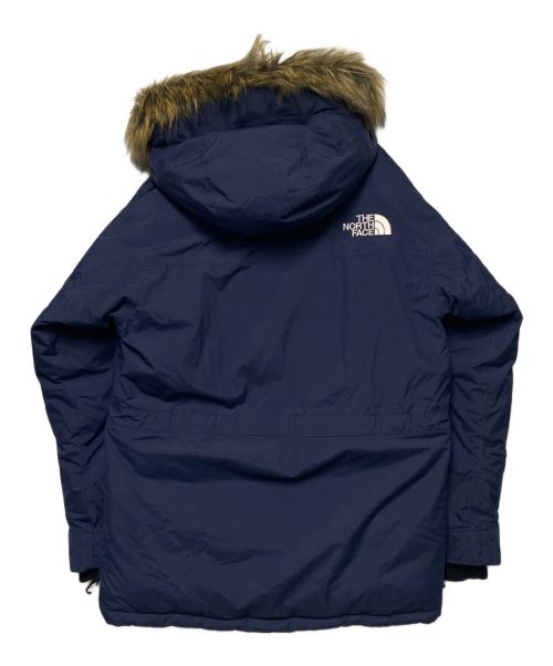 THE NORTH FACE（ザ ノース フェイス）THE NORTH FACE (ザ ノース フェイス) SOUTHERN CROSS PARK フェイクファーダウンジャケット ネイビー サイズ:Lの古着・服飾アイテム