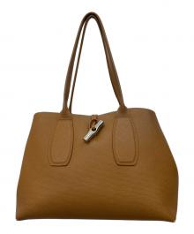 LONGCHAMP（ロンシャン）の古着「ハンドバッグ ロゾ」｜ブラウン