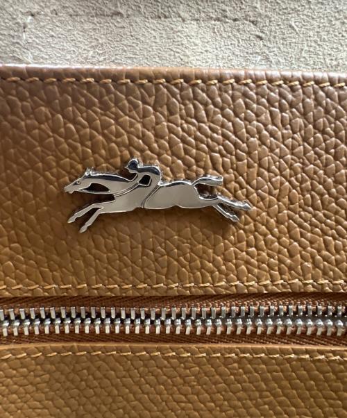 LONGCHAMP（ロンシャン）LONGCHAMP (ロンシャン) ハンドバッグ ロゾ ブラウンの古着・服飾アイテム