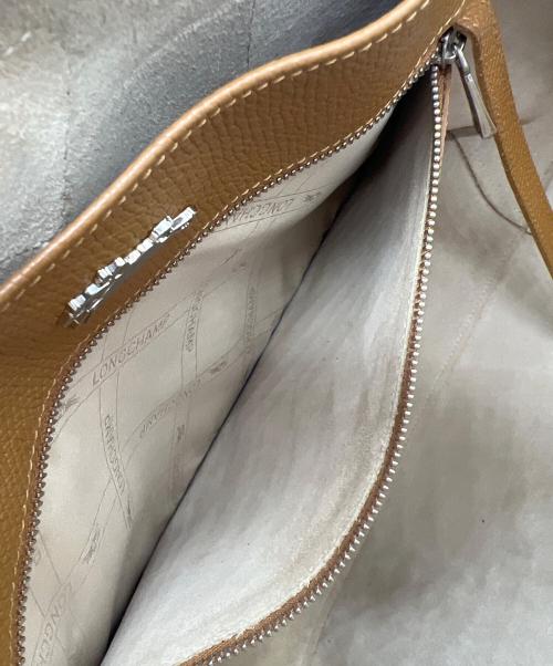 LONGCHAMP（ロンシャン）LONGCHAMP (ロンシャン) ハンドバッグ ロゾ ブラウンの古着・服飾アイテム