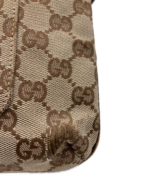 GUCCI（グッチ）GUCCI (グッチ) ショルダーバッグ ブラウンの古着・服飾アイテム