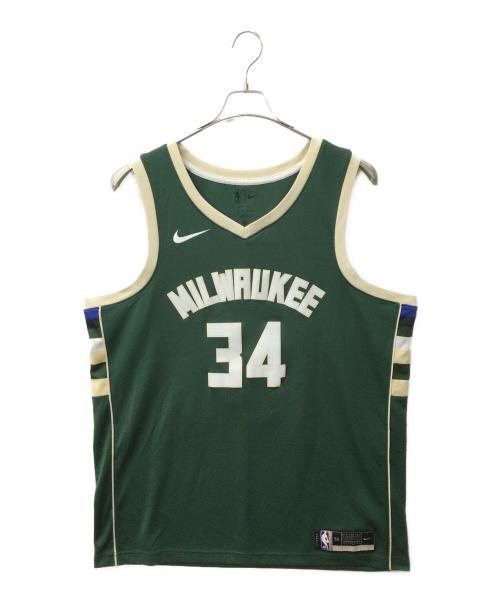 NIKE（ナイキ）NIKE (ナイキ) CW3672-329　バスケットボールタンクトップ グリーン サイズ:XLの古着・服飾アイテム