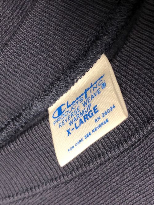 Champion REVERSE WEAVE（チャンピオン リバース ウィーブ）Champion REVERSE WEAVE (チャンピオン リバース ウィーブ) BEAMS GOLF (ビームスゴルフ) 24AW CGロゴクルーネックスウェット ネイビー サイズ:XLの古着・服飾アイテム