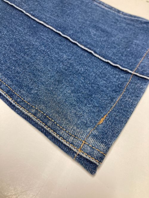 TTT MSW（ティー モダンストリートウェア）TTT MSW (ティー) 21AW ブーツカットジーンズ インディゴ サイズ:Sの古着・服飾アイテム