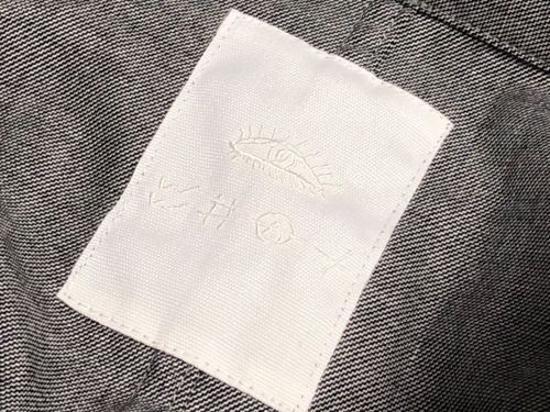 whowhat（フーワット）whowhat (フーワット) HIDDEN FOLD SHIRT PULLOVER グレー サイズ:M 未使用品の古着・服飾アイテム