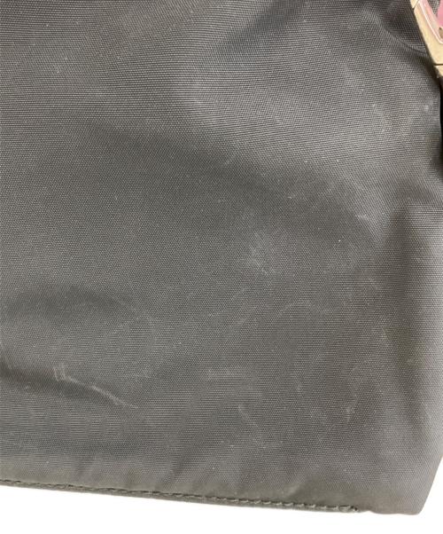 Salvatore Ferragamo（サルヴァトーレ フェラガモ）Salvatore Ferragamo (サルヴァトーレ フェラガモ) レザーショルダーバッグ ブラックの古着・服飾アイテム