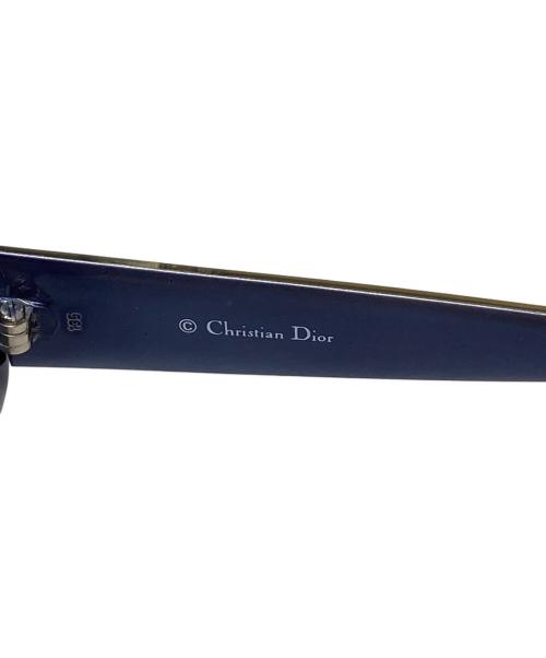 Christian Dior（クリスチャン ディオール）Christian Dior (クリスチャン ディオール) サングラス イエロー×ブルーの古着・服飾アイテム