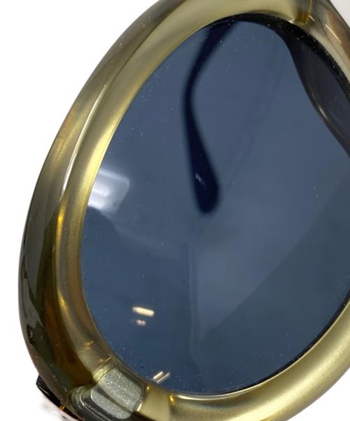 Christian Dior（クリスチャン ディオール）Christian Dior (クリスチャン ディオール) サングラス イエロー×ブルーの古着・服飾アイテム