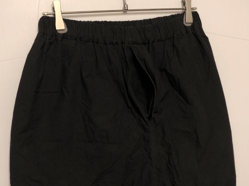 Dulcamara（ドゥルカマラ）Dulcamara (ドゥルカマラ) ワイドテーパードイージーパンツ ブラックの古着・服飾アイテム