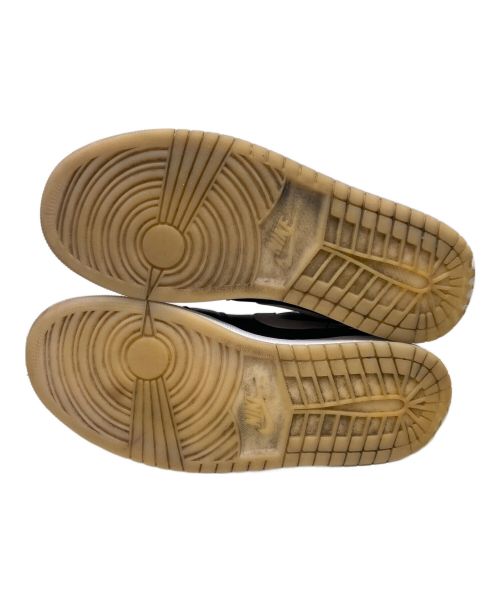 NIKE（ナイキ）NIKE (ナイキ) AIR JORDAN 1 LOW SE / ローカットスニーカー ブラック×パープル サイズ:US9.5の古着・服飾アイテム