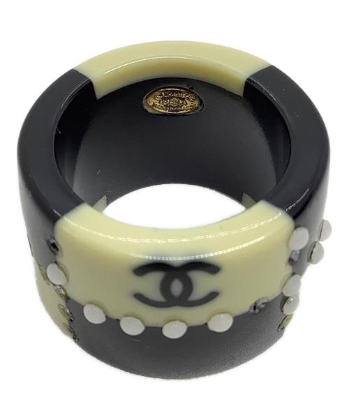 CHANEL（シャネル）CHANEL (シャネル) リング ホワイト×ブラック サイズ:13号の古着・服飾アイテム