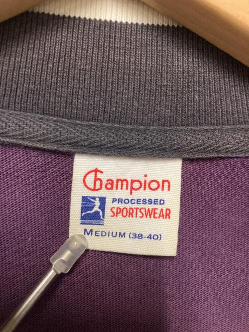 Champion（チャンピオン）Champion (チャンピオン) サイドライントラックジャケット パープル サイズ:Mの古着・服飾アイテム