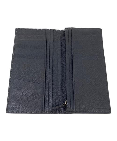 FENDI（フェンディ）FENDI (フェンディ) 長財布 ブラックの古着・服飾アイテム