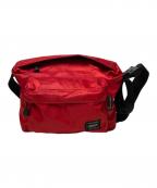 PORTERポーター）の古着「LITE / ナイロンショルダーバッグ」｜レッド