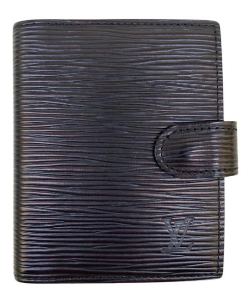 LOUIS VUITTON（ルイ ヴィトン）LOUIS VUITTON (ルイ ヴィトン) 手帳カバー ブラックの古着・服飾アイテム