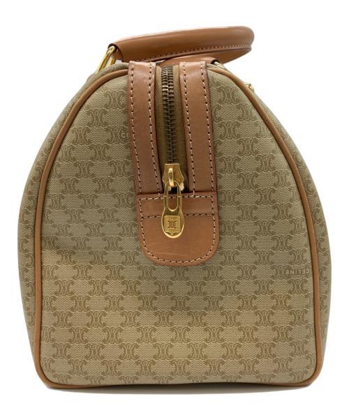 CELINE（セリーヌ）CELINE (セリーヌ) マカダム ミニボストンバッグ ベージュの古着・服飾アイテム