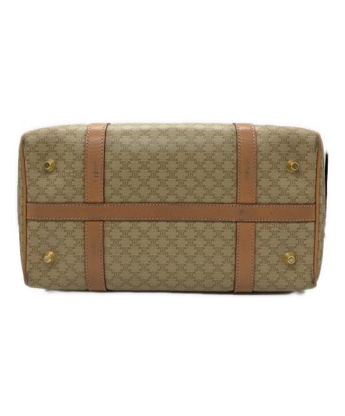 CELINE（セリーヌ）CELINE (セリーヌ) マカダム ミニボストンバッグ ベージュの古着・服飾アイテム