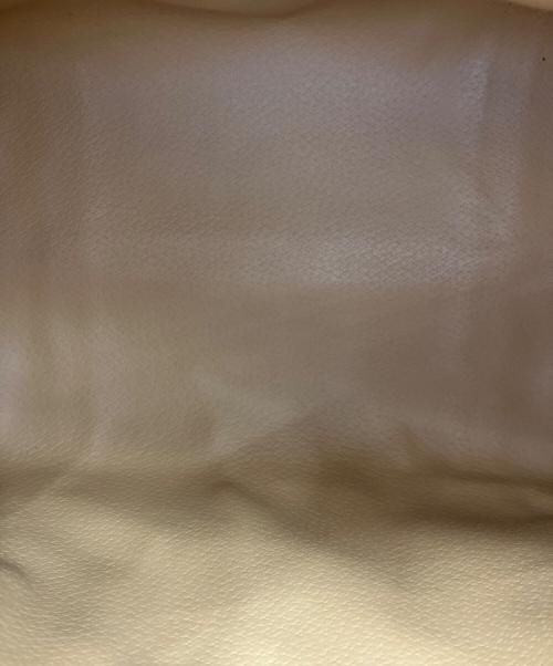 CELINE（セリーヌ）CELINE (セリーヌ) マカダム ミニボストンバッグ ベージュの古着・服飾アイテム