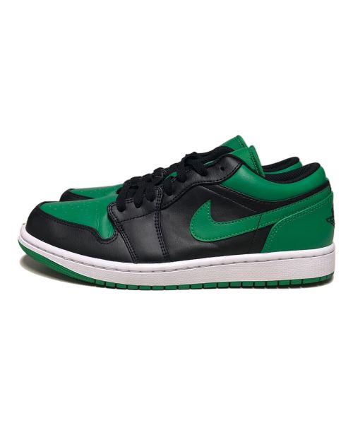 NIKE（ナイキ）NIKE (ナイキ) AIR JORDAN 1 LOW / ローカットスニーカー グリーン×ブラック サイズ:US8.5の古着・服飾アイテム