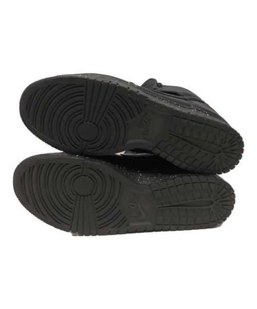 NIKE（ナイキ）NIKE (ナイキ) UNDERCOVER (アンダーカバー) DUNK HIGH 1985 / ハイカットスニーカー ブラック サイズ:US8の古着・服飾アイテム