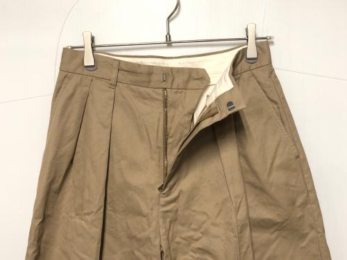 journal standard L'essage（ジャーナルスタンダード レサージュ）journal standard L'essage (ジャーナルスタンダード レサージュ) 23AW FINXギャバ チノパンツ ベージュ サイズ:40の古着・服飾アイテム