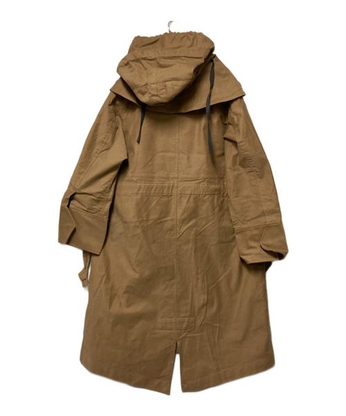 LIFE WITH FLOWERS.（ライフ ウィズ フラワーズ）LIFE WITH FLOWERS. (ライフ ウィズ フラワーズ) フーデッドコート ブラウン サイズ:1 未使用品の古着・服飾アイテム