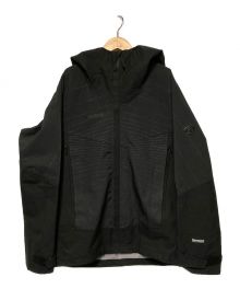 DECENT（デサント）の古着「S.I.O SCHEMATECH 3L-SHELL JACKET / マウンテンパーカー」｜ブラック