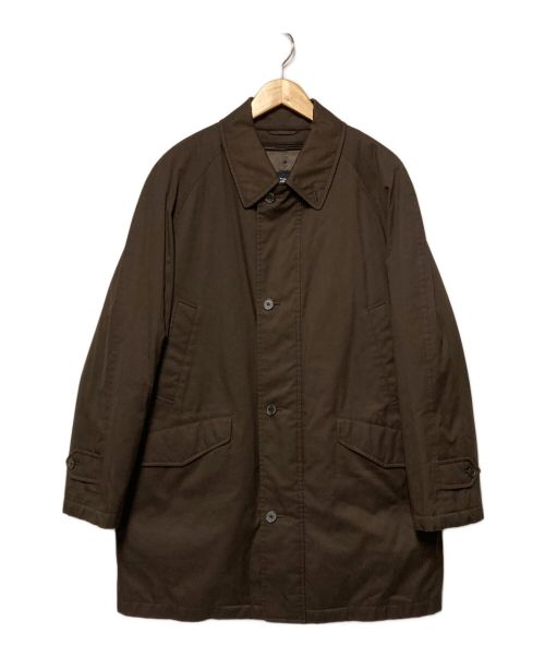 BURBERRY LONDON（バーバリーロンドン）BURBERRY LONDON (バーバリーロンドン) ライナー付ステンカラーコート ブラウン サイズ:Mの古着・服飾アイテム